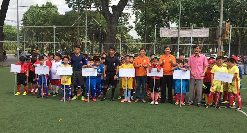 Khai mạc giải Bóng đá năng khiếu U10 quận Phú Nhuận mở rộng năm 2017