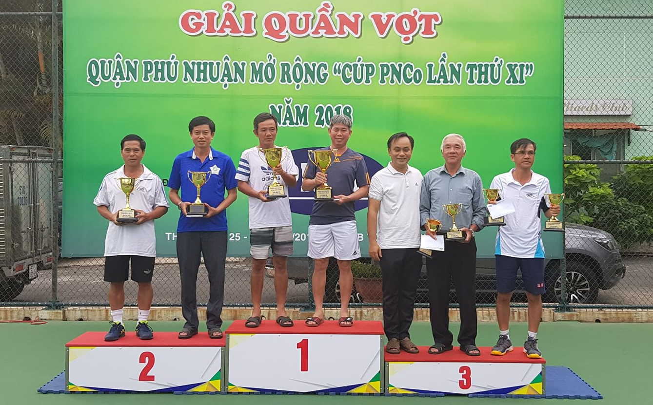 Giải quần vợt quận Phú Nhuận mở rộng Cúp PNCo lần thứ XI năm 2018