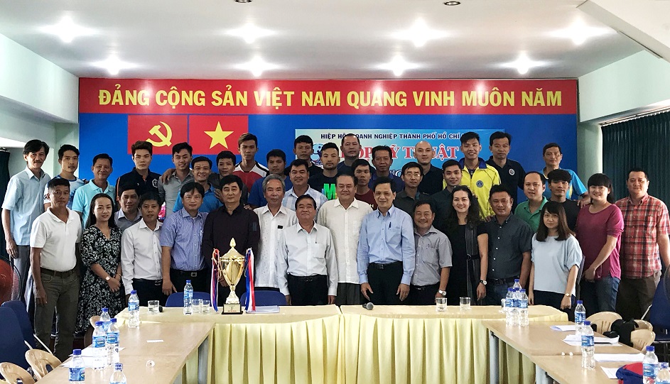 12 đội bóng tham dự Giải bóng chuyền doanh nghiệp TP.HCM 2019