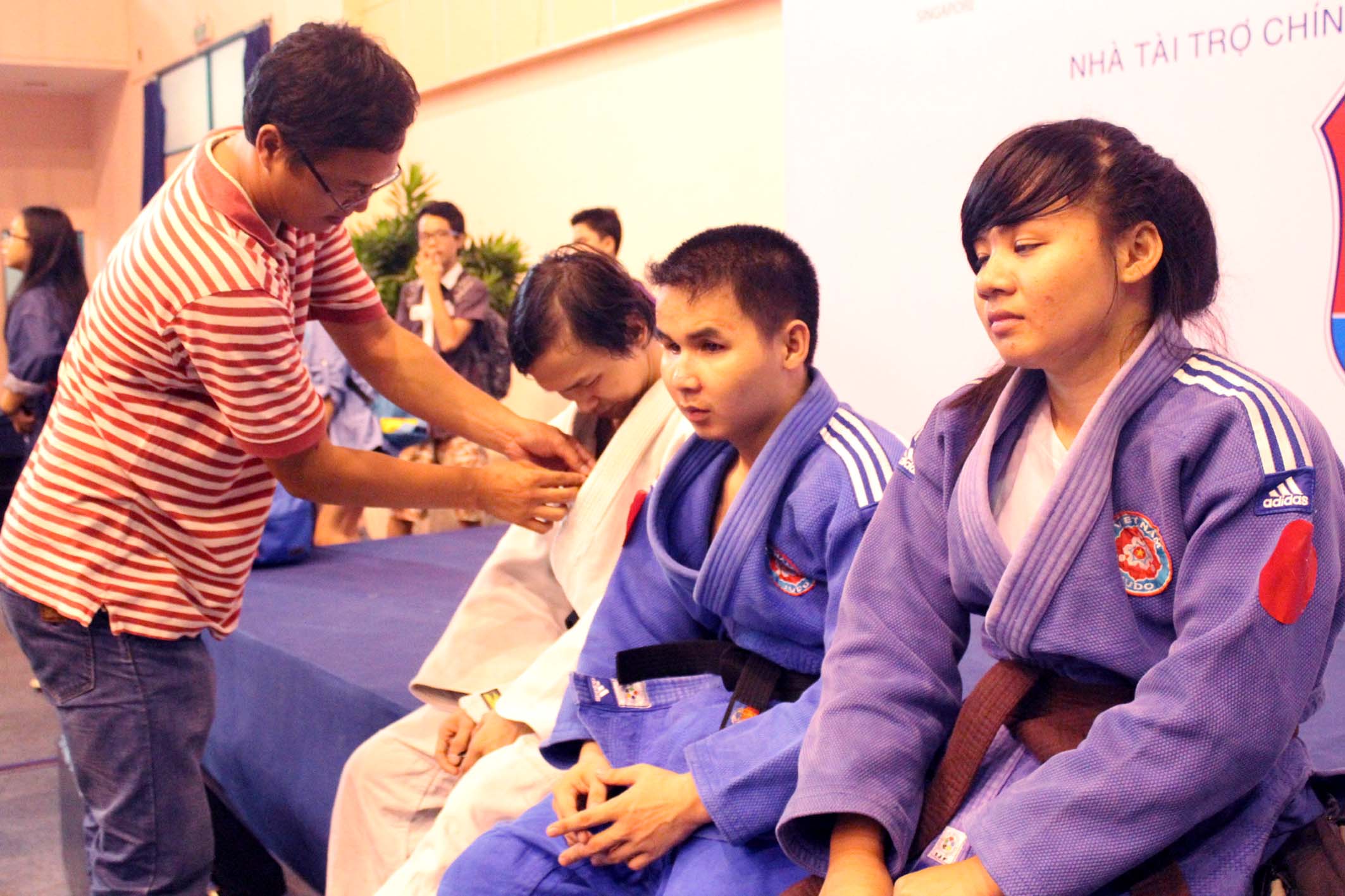 Niềm vui của các judoka khiếm thị TP Hồ Chí Minh