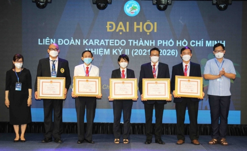 Đại hội đại biểu Liên đoàn Karatedo TPHCM nhiệm kỳ II (2021-2026)