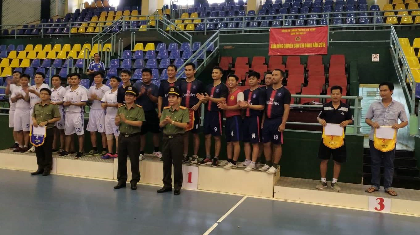Giải bóng chuyền Cụm thi đua II công an thành phố Hồ Chí Minh