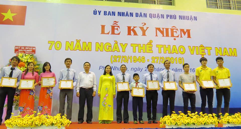 Lễ kỷ niệm 70 năm Ngày thể thao Việt Nam (27/3/1946 – 27/3/2016)