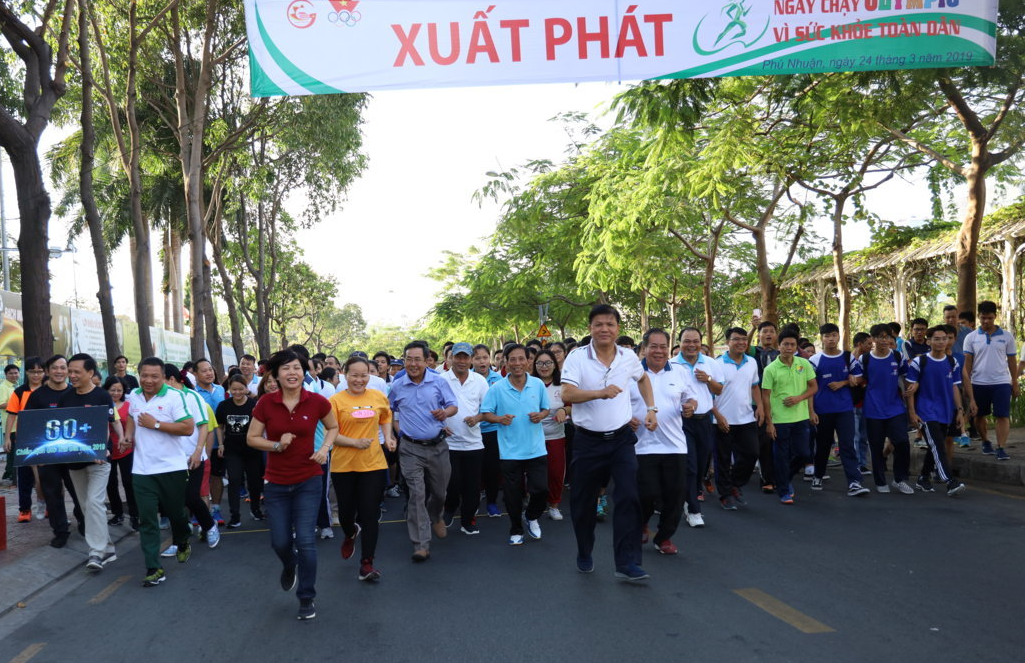 Ngày chạy Olympic “Vì sức khỏe toàn dân” năm 2019